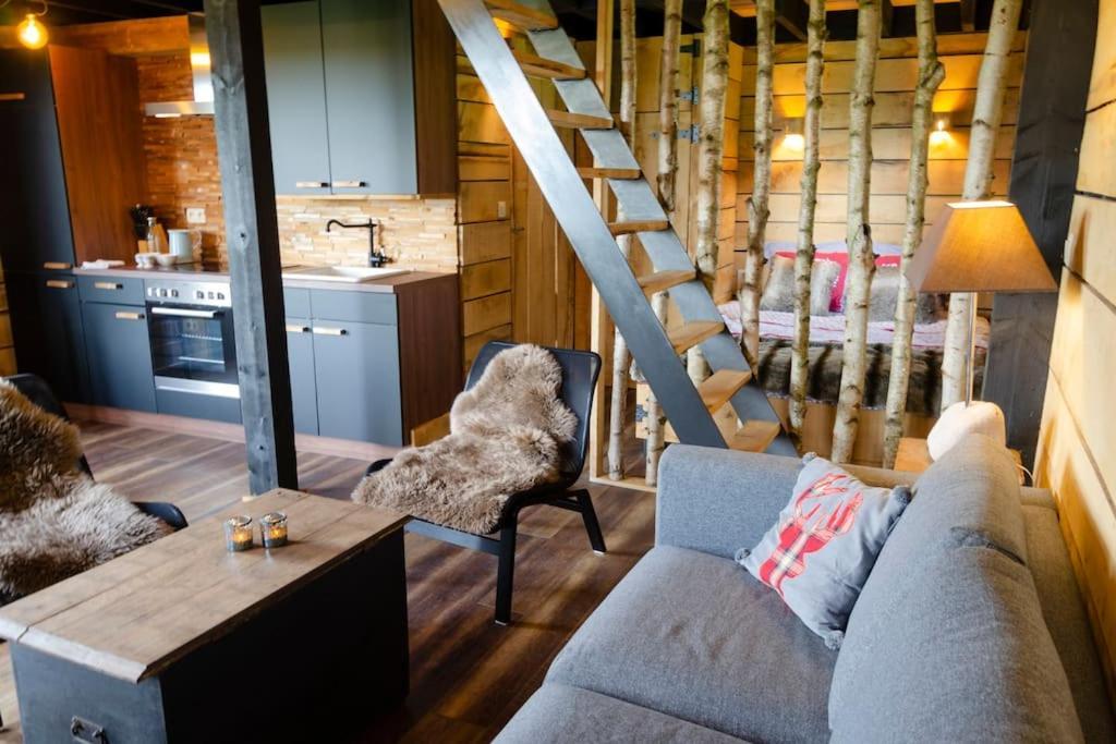 La Cabane Du Cerf Et Son Sauna Attre Extérieur photo