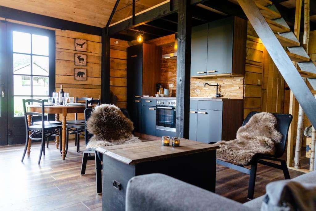 La Cabane Du Cerf Et Son Sauna Attre Extérieur photo