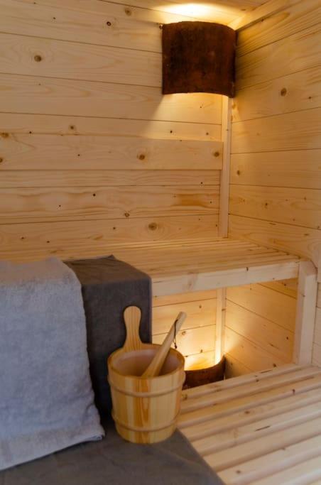 La Cabane Du Cerf Et Son Sauna Attre Extérieur photo