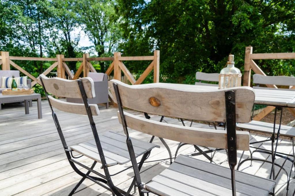 La Cabane Du Cerf Et Son Sauna Attre Extérieur photo