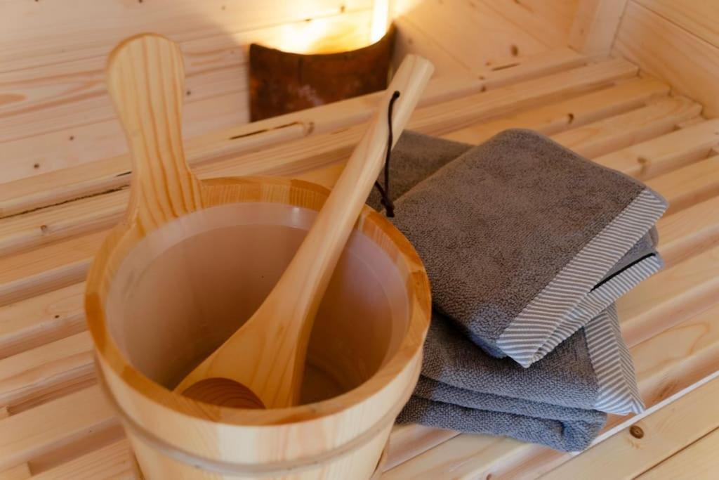 La Cabane Du Cerf Et Son Sauna Attre Extérieur photo